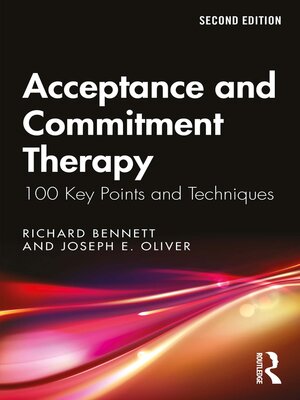 cover image of Acceptance and Commitment Therapy